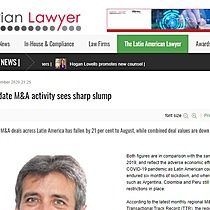 Year-to-date M&A activity sees sharp slump